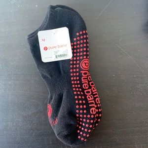 NWT Pure Barre 100 Club milestone socks